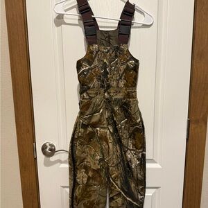 Red Head Thermolite Camo Bibs Youth Small Insulated Overalls Hunting Outdoor